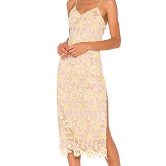 💋 NBD Donna Dress in Sunshine - Picture 3 of 11